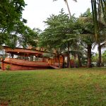 Riverine Hut – A charming eco-friendly hut nestled by the backwaters, providing a rustic yet comfortable stay close to nature at Riverine Homestay.